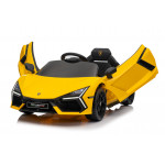 Elektrické autíčko - Lamborghini Revuelto - žlté
